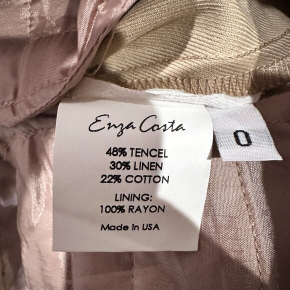 Enza Costa Wide Leg Pants - Size 0 - Picture 3 of 3